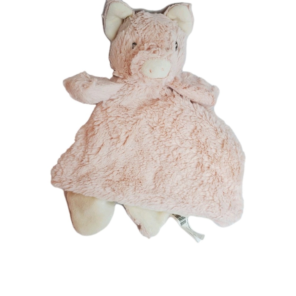 Kelly Toys Pink Pig‎ Lovey Security Blanket Rattle